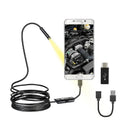 3 az 1-ben USB endoszkópos ellenőrző kamera (2 m) Androidra és PC-re