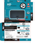 Beltéri HD digitális TV antenna erősítővel